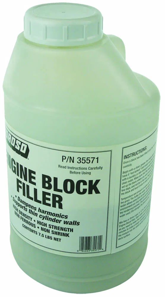 35571 – MOROSO Engine Block Filler, Epoxy Based Single One Gallon Container - view 2